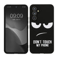 Samsung Galaxy A54 5G Silicone Phone Case Don't Touch My Phone