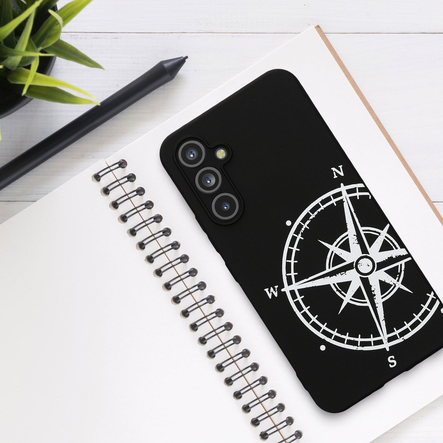 Samsung Galaxy A54 5G Silicone Phone Case Don't Touch My Phone