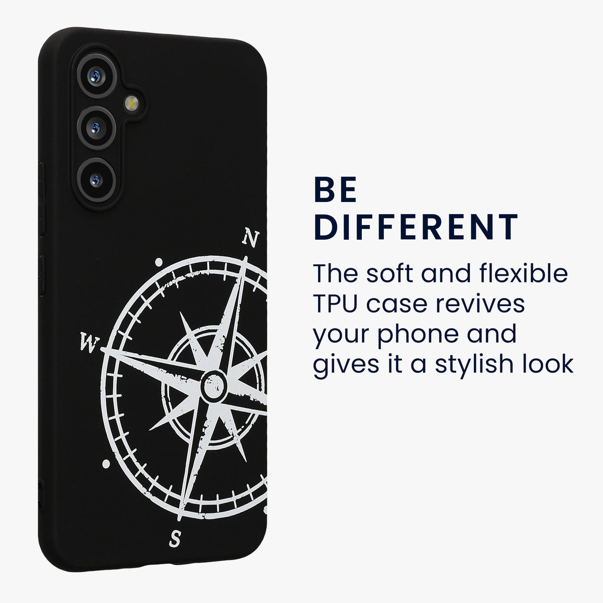Samsung Galaxy A54 5G Silicone Phone Case Don't Touch My Phone
