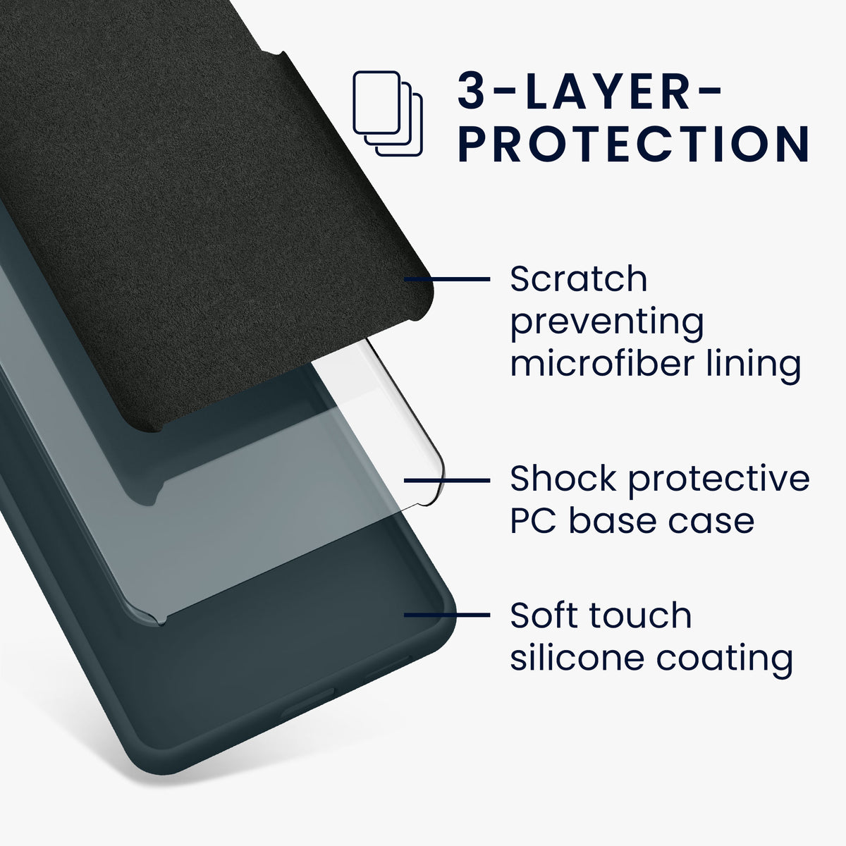 Silicone Phone Case for OnePlus Nord CE 3 Lite 5G / Nord N30 5G