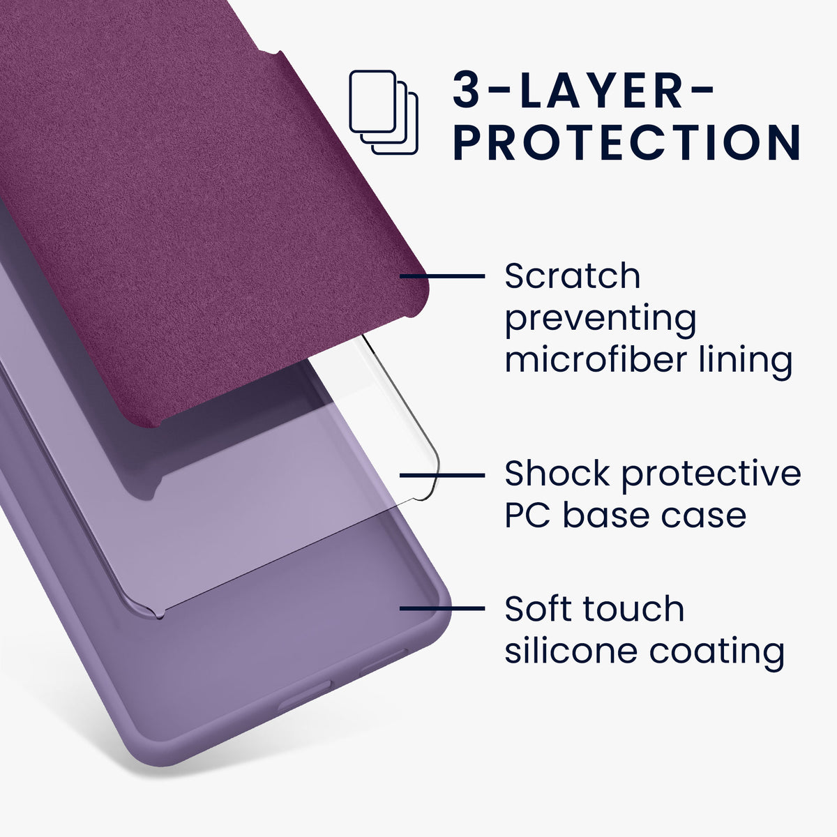 Silicone Phone Case for OnePlus Nord CE 3 Lite 5G / Nord N30 5G