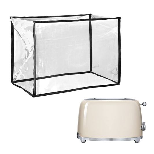 kwmobile Cover Compatible with Smeg TSF01CREU Protective Cover Dust Cover Hood for Toaster