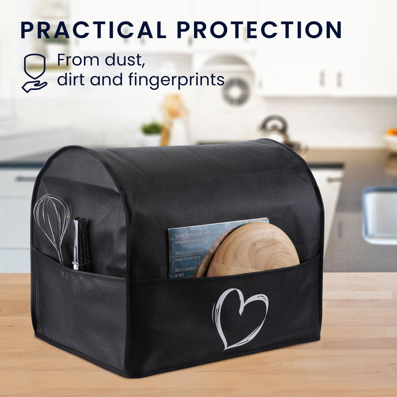 Dust Cover for Aucma 6.5-QT 660W 6-Speed Tilt-Head Food Mixer Heart Brush