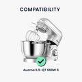 Dust Cover for Aucma 6.5-QT 660W 6-Speed Tilt-Head Food Mixer Heart Brush