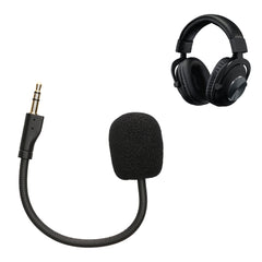 kwmobile Ersatz Kopfhörer Mikrofon kompatibel mit Logitech G Pro X Headset - Gaming Headphones Mikrofon mit 3,5 mm