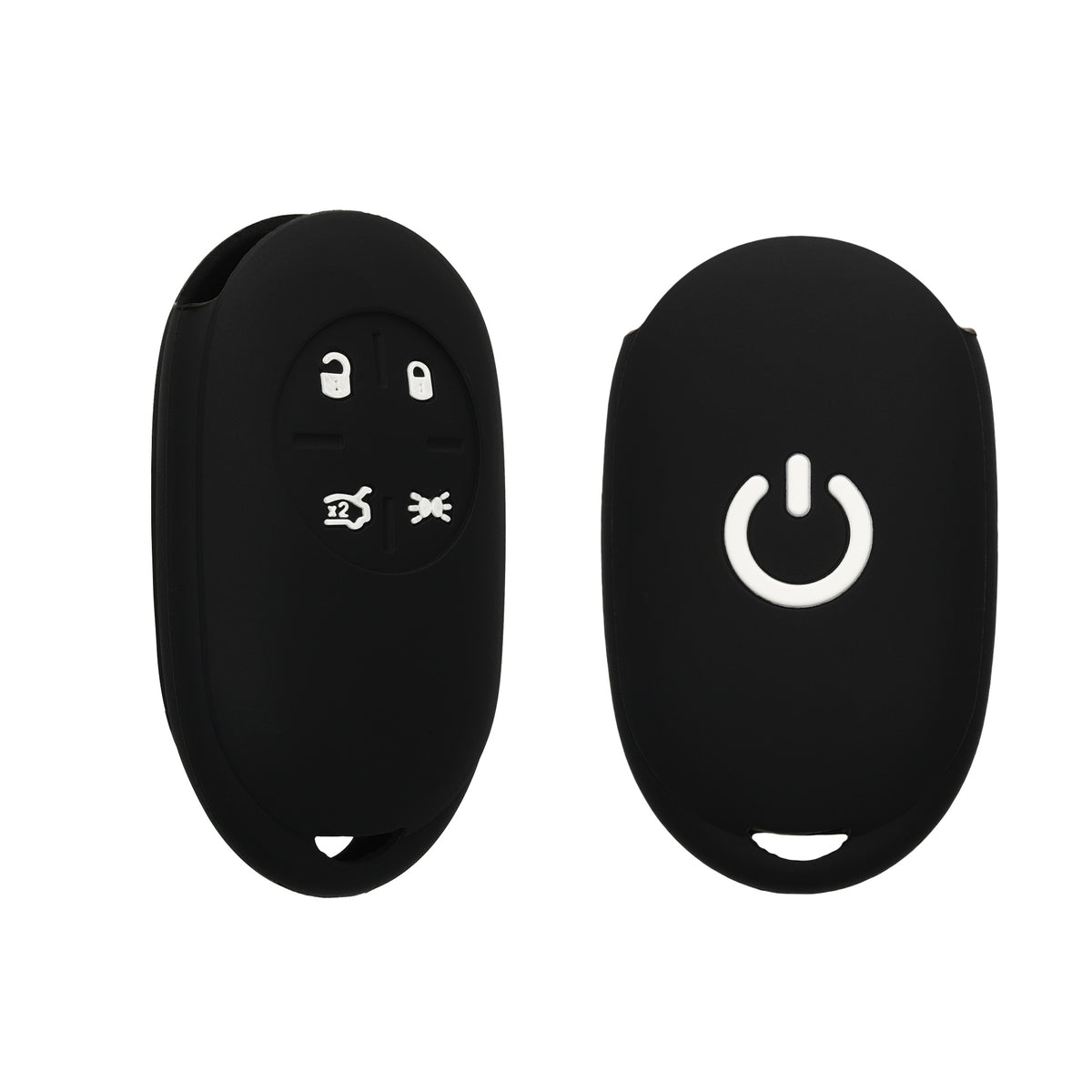 Fiat 500E 4-Button Car Key Cover Silicone