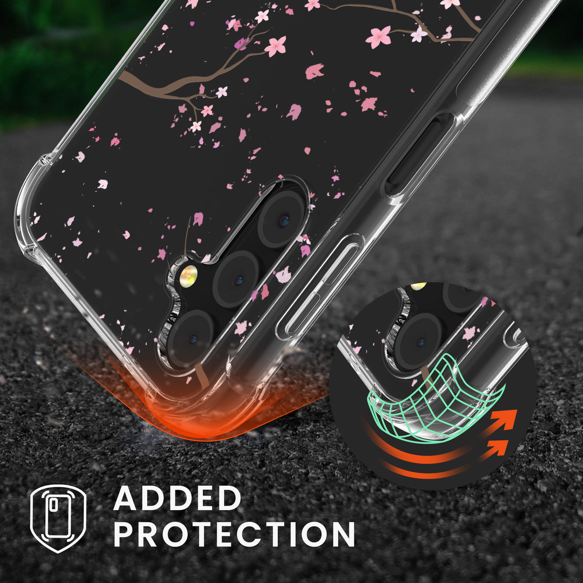 Samsung Galaxy A14 5G Silicone Necklace Phone Case