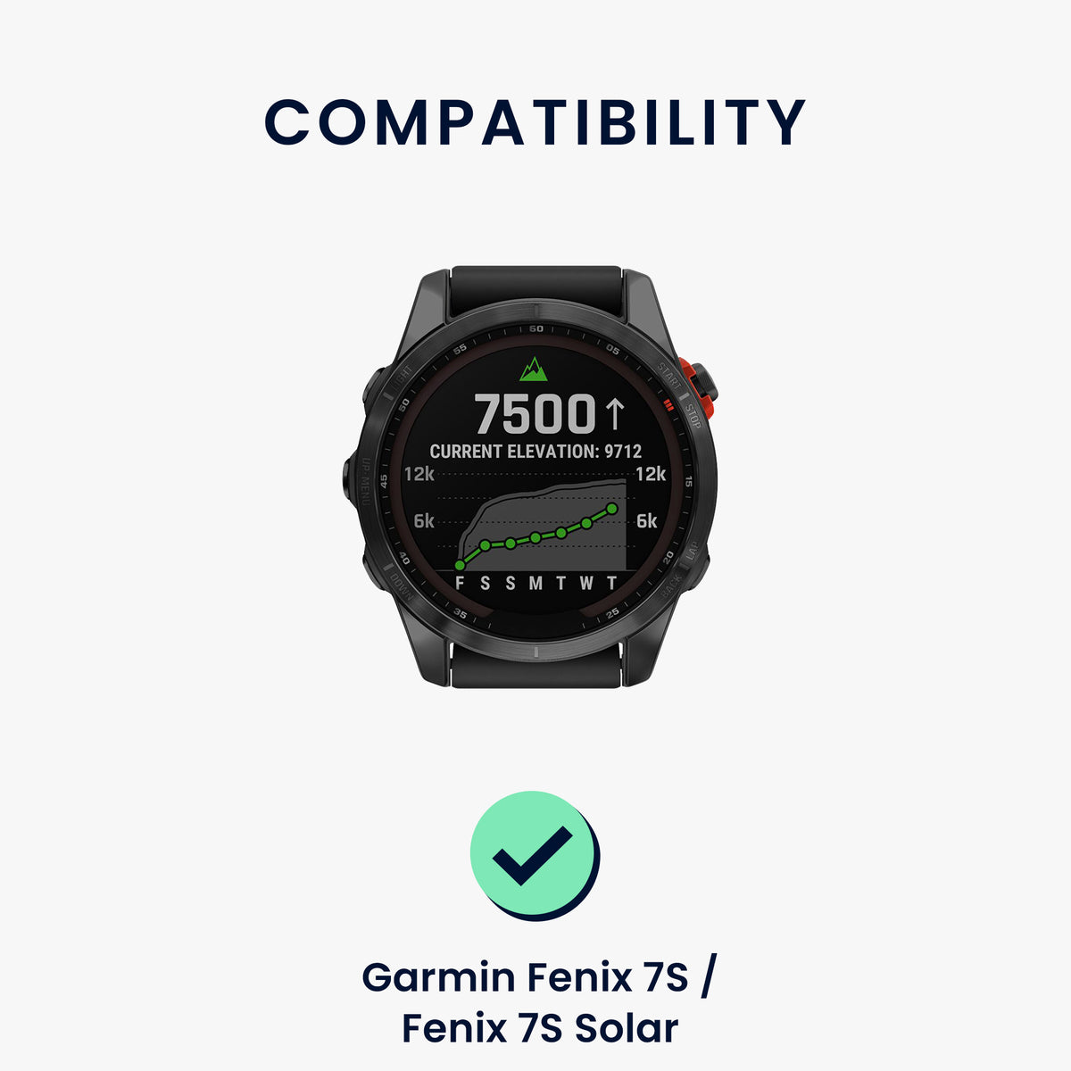 Garmin Fenix 7S / Fenix 7S Solar Case
