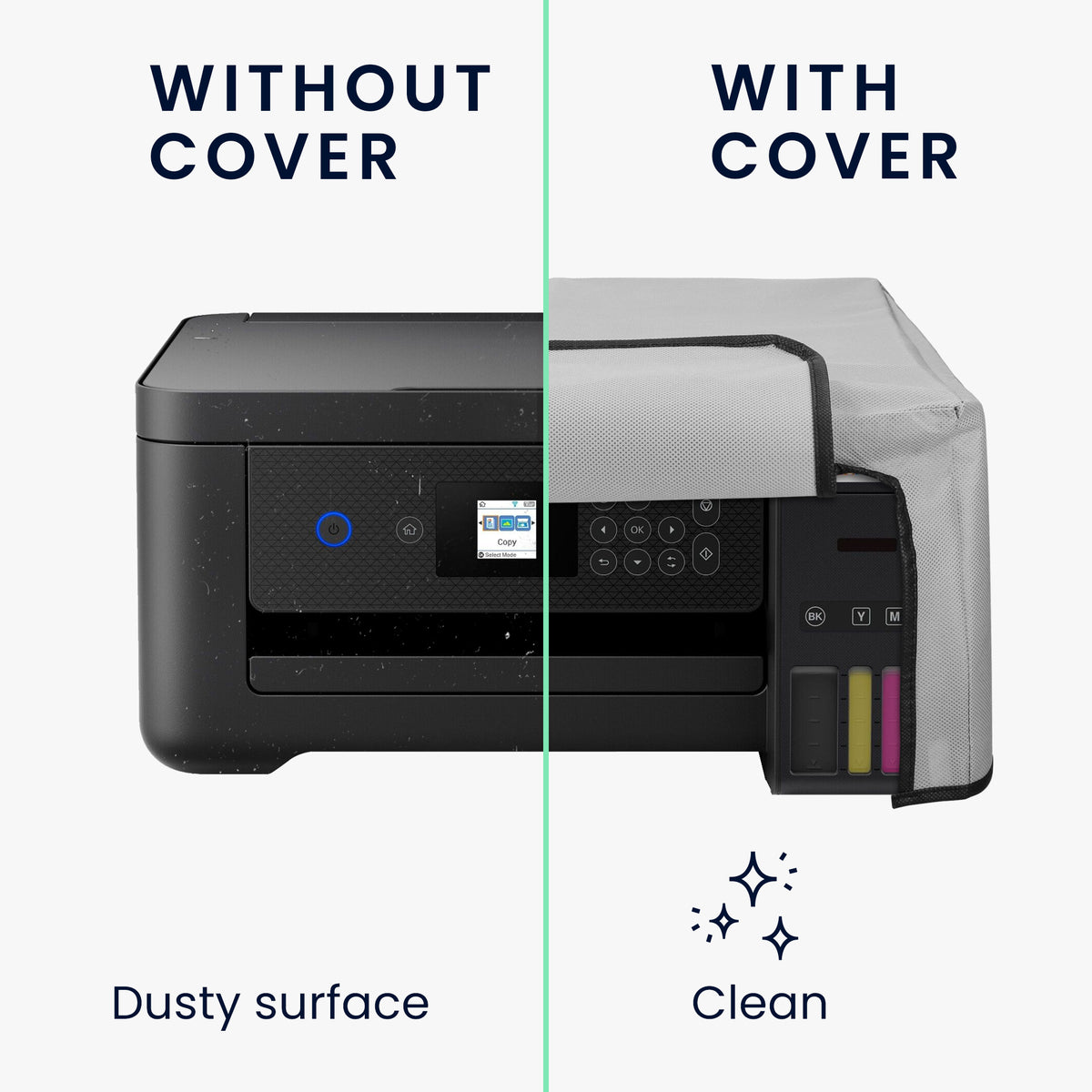 Dust Cover for Epson EcoTank ET-2850 / EcoTank ET-2856 / Home XP-5200 Fabric