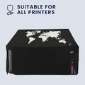 Dust Cover for Epson EcoTank ET-2850 / EcoTank ET-2856 / Home XP-5200 White World Map