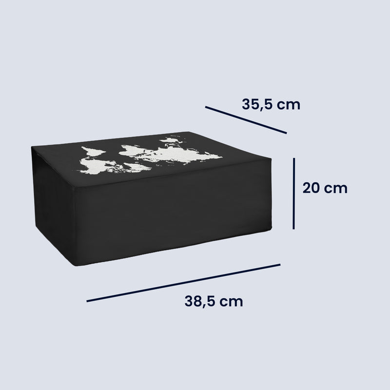 Dust Cover for Epson EcoTank ET-2850 / EcoTank ET-2856 / Home XP-5200 White World Map