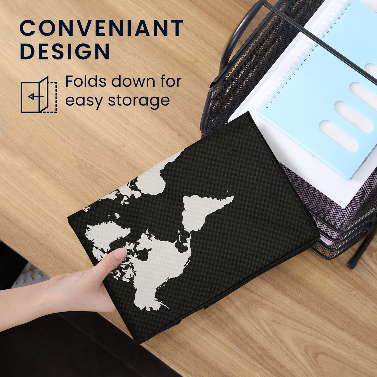 Dust Cover for Epson EcoTank ET-2850 / EcoTank ET-2856 / Home XP-5200 White World Map