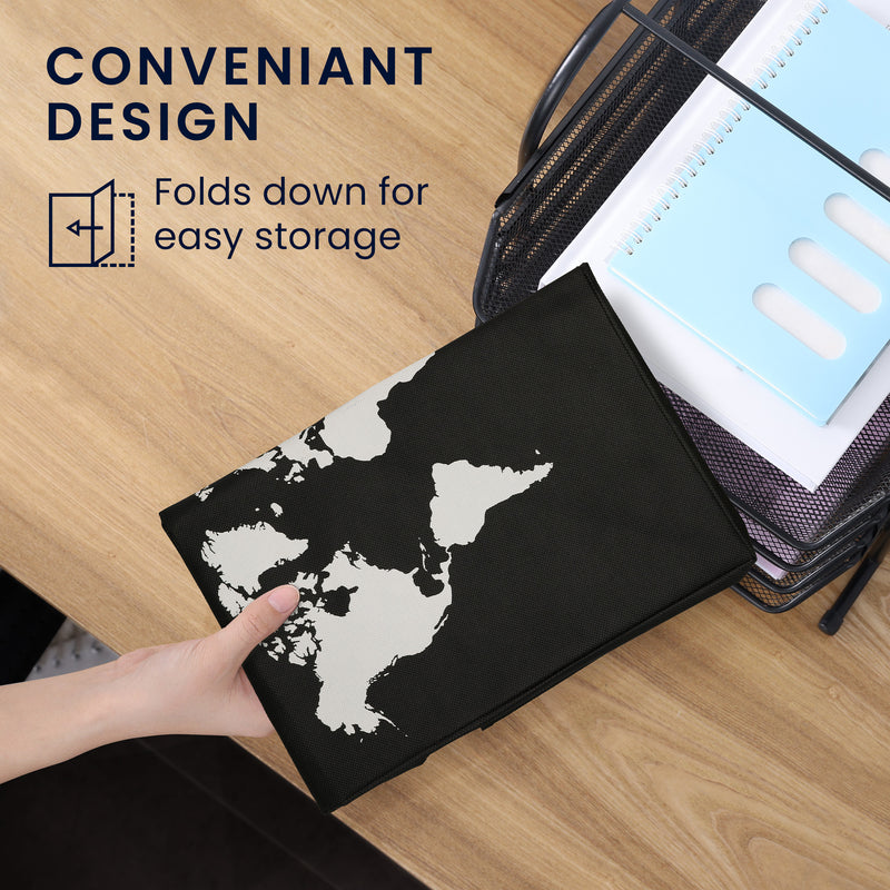 Dust Cover for Epson EcoTank ET-2850 / EcoTank ET-2856 / Home XP-5200 White World Map