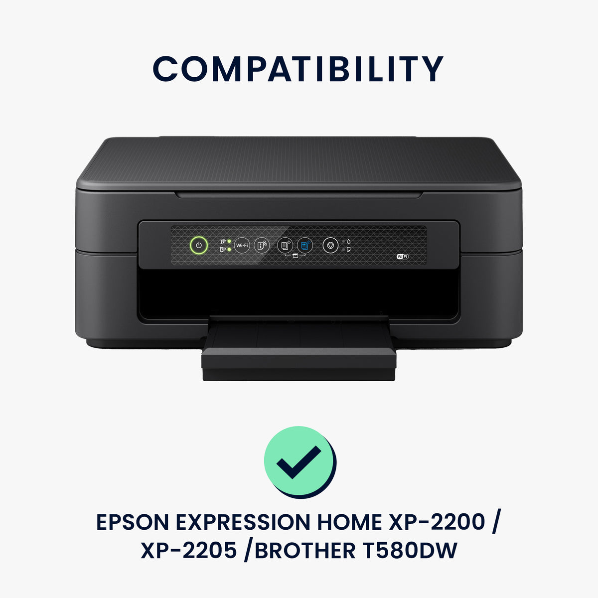 Dust Cover for Epson Expression Home XP-2200 / XP-2205 / Brother T580DW