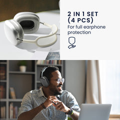 AirPods Max / AirPods Max 2 2in1 Set Silicone Headphone Case Clear