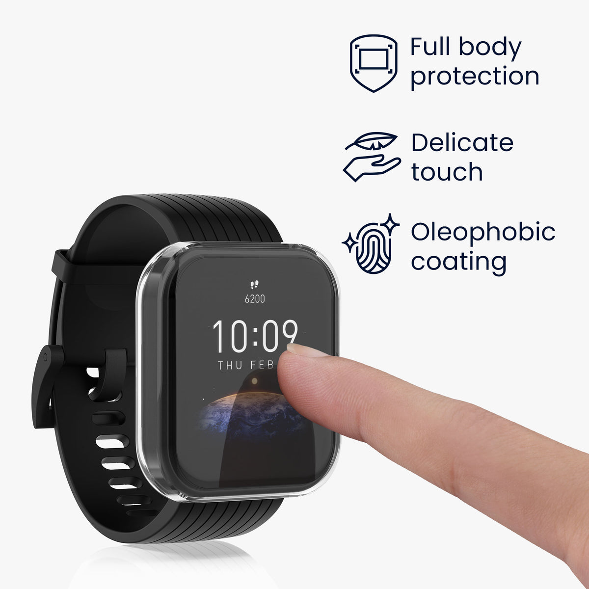 Huami Amazfit Bip 3 / Bip 3 Pro 2x Fitness Tracker Full Body Case Silicone