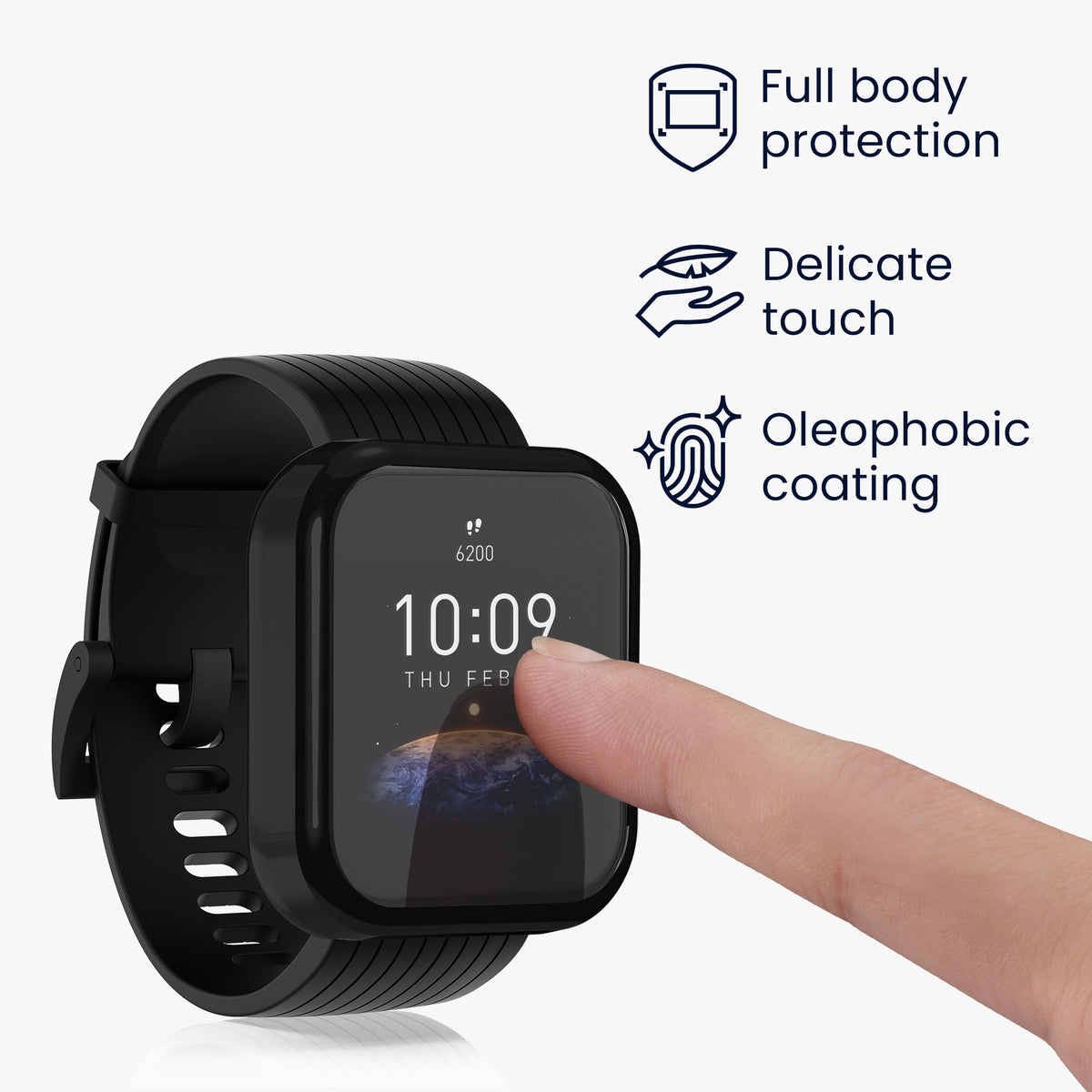 Huami Amazfit Bip 3 / Bip 3 Pro 2x Fitness Tracker Full Body Case Silicone