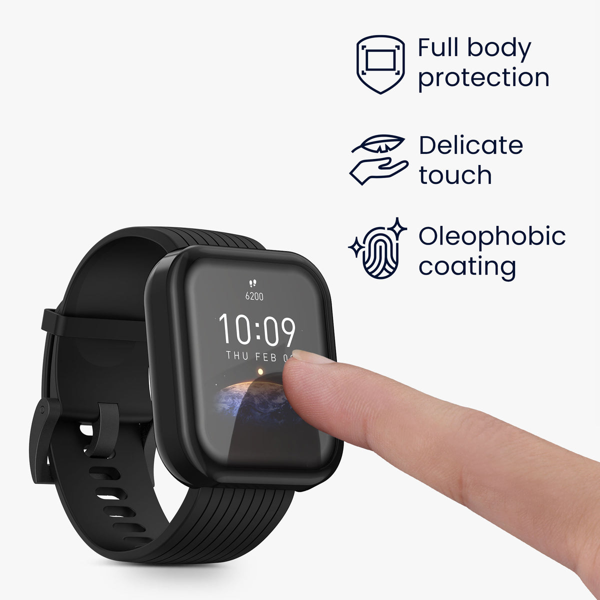 Huami Amazfit Bip 3 / Bip 3 Pro 2x Fitness Tracker Full Body Case Silicone