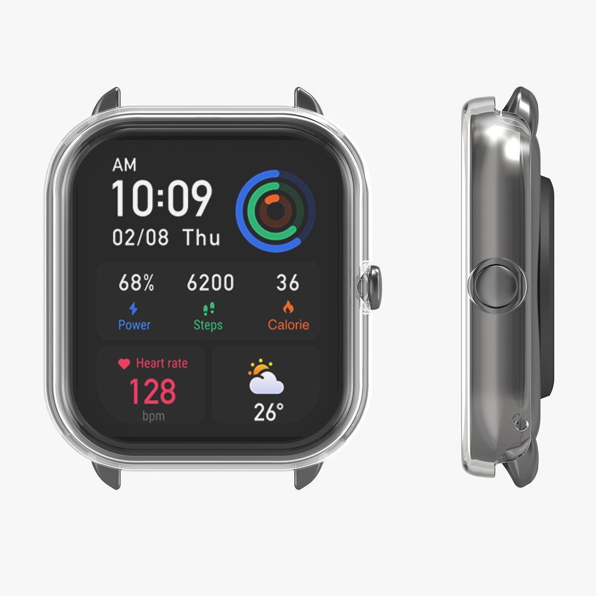 Huami Amazfit GTS 4 Mini 2x Fitness Tracker Full Body Case Silicone