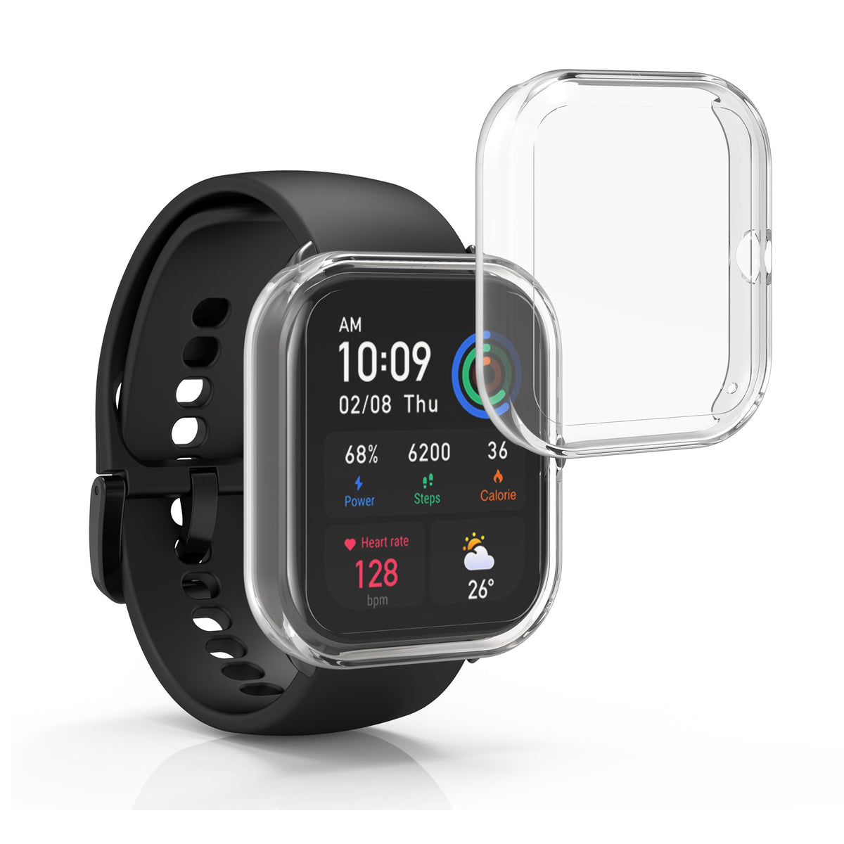 Huami Amazfit GTS 4 Mini 2x Fitness Tracker Full Body Case Silicone