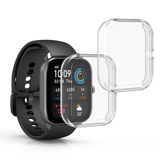 kwmobile Screen Protector for Huami Amazfit GTS 4 Mini Full Body Display Cover Set