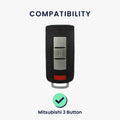 Silicone cover compatible with Mitsubishi car key