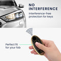 kwmobile Car Key Cover Compatible with Nissan 3-Button Car Key - Silicone Protective Case
