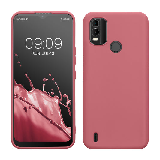 TPU Case for Nokia C21 Plus in Dark Rose