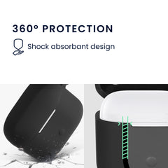Xiaomi Redmi Buds 3 Shockproof Headphone Case with Carabiner