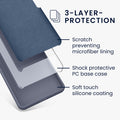 kwmobile Phone Case for Motorola Edge 40 - Silicone Case - Wireless Charging - Protective Cover