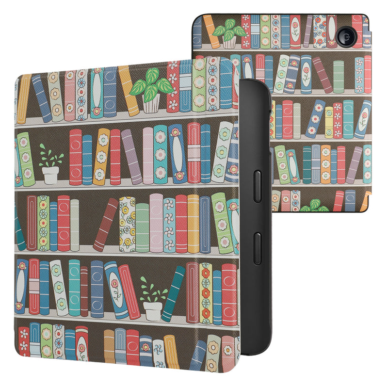 Kobo Libra 2 with Auto Sleep eReader Flip Case Bookshelf