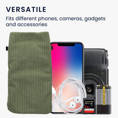 Phone Pouch with Lanyard for Smartphones 17.7 x 9 cm