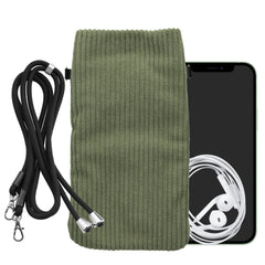 Phone Pouch with Lanyard for Smartphones 17.7 x 9 cm