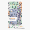 kwmobile Necklace Case compatible with Motorola Edge 30 Neo - Cover with Lanyard - Silicone Protective Case