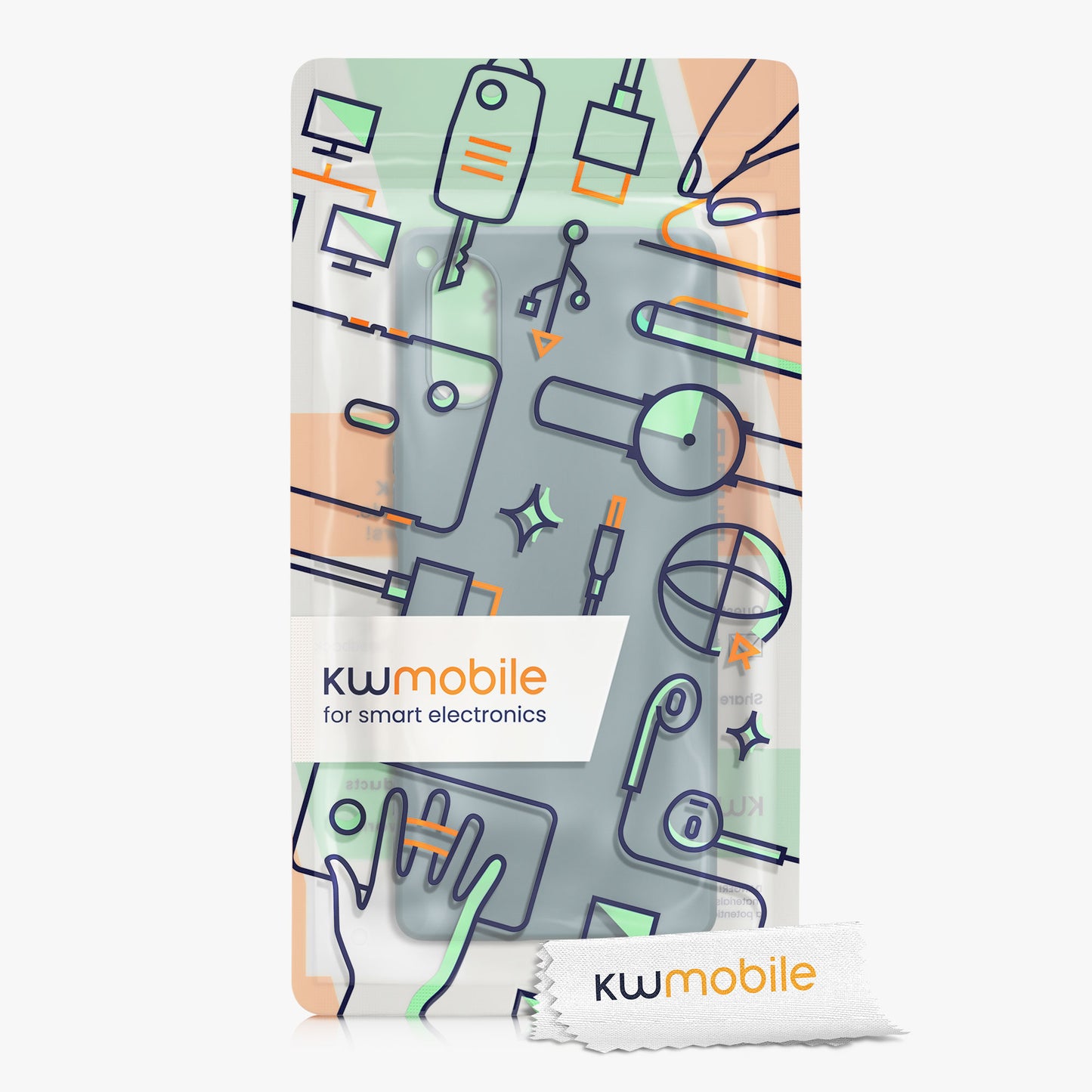 kwmobile Handyhülle für Sony Xperia 5 V Hülle - Kabelloses Laden - Schutzhülle Cover - Hüllen