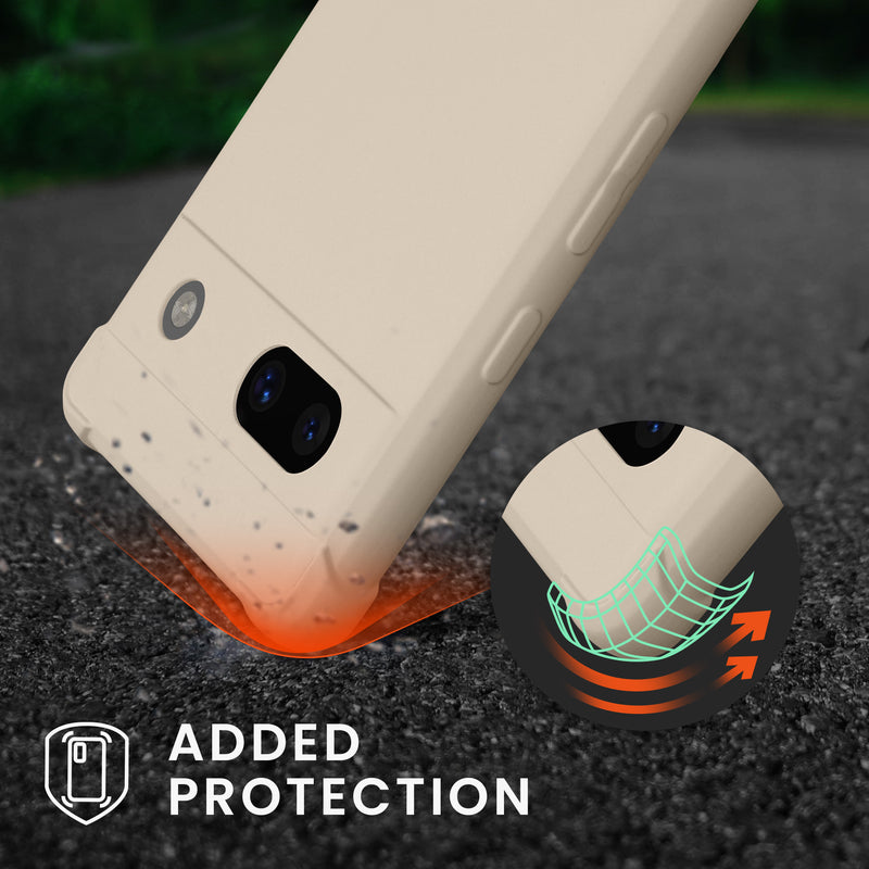 kwmobile Necklace Case compatible with Google Pixel 7a Cover - Case with Lanyard - Silicone Protective Cover