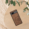 kwmobile Case Compatible with Google Pixel 7a Case Mobile Phone Cover TPU Phone Case Compass Vintage