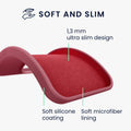 kwmobile Case compatible with Google Pixel 7a Cover - Rubberized Silicone Phone Case - Protective Case for Wireless Charging - Case