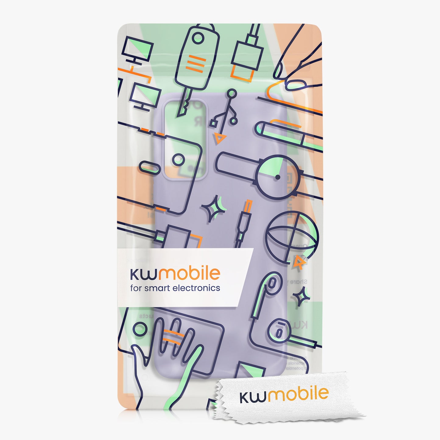 kwmobile Phone Case for TCL 40 XL Case - Wireless Charging - Protective Cover