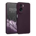 kwmobile Phone Case for HONOR 90 Lite 5G - Soft Silicone Case with Metallic Shimmer - Protective Cover