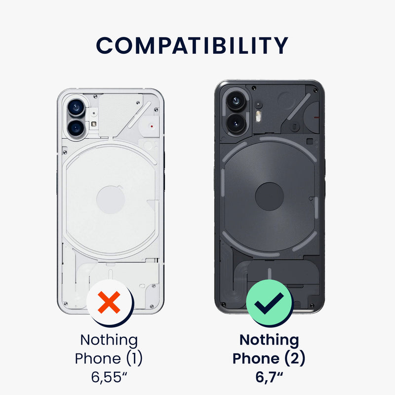 Rubberized Silicone Case for Nothing Phone (2) in Matte Petrol
