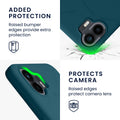 Rubberized Silicone Case for Nothing Phone (2) in Matte Petrol