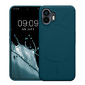 Rubberized Silicone Case for Nothing Phone (2) in Matte Petrol