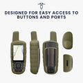 kwmobile Case Compatible with Garmin GPSMAP 65 / 62 / 62S / 62SC - Protective Cover for GPS Handheld Device