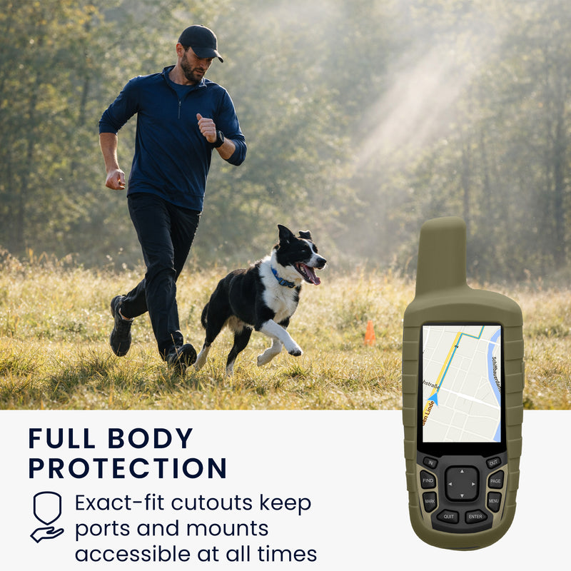 kwmobile Case Compatible with Garmin GPSMAP 65 / 62 / 62S / 62SC - Protective Cover for GPS Handheld Device
