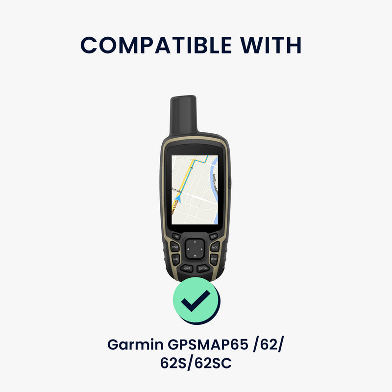 kwmobile Case Compatible with Garmin GPSMAP 65 / 62 / 62S / 62SC - Protective Cover for GPS Handheld Device