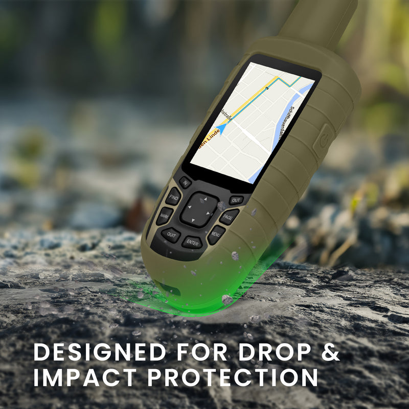 kwmobile Case Compatible with Garmin GPSMAP 65 / 62 / 62S / 62SC - Protective Cover for GPS Handheld Device