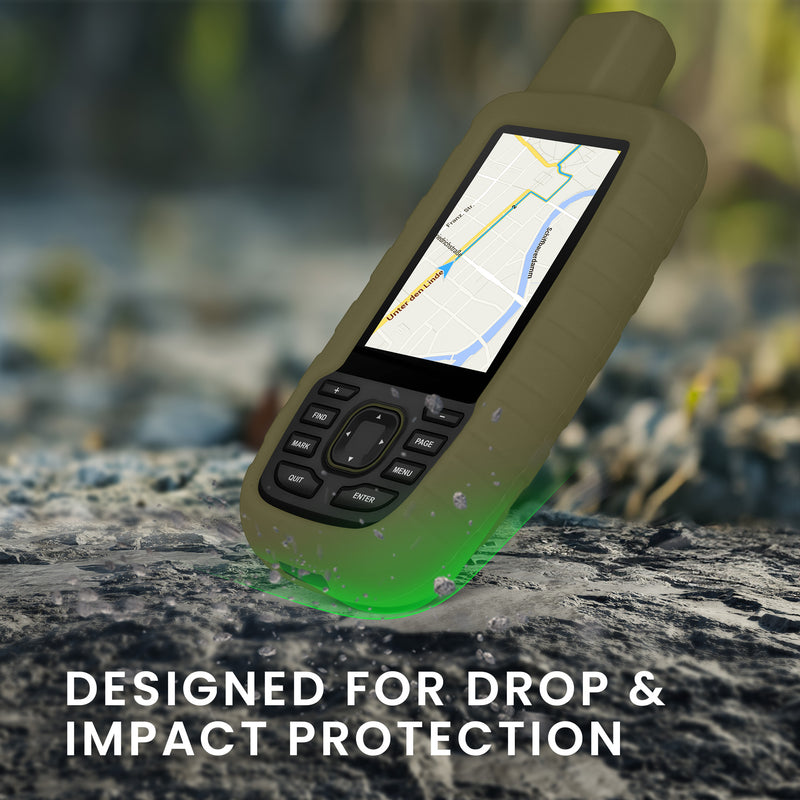 kwmobile Case compatible with Garmin GPSMAP 66sr / GPSMAP 67 - Protective Cover for GPS Handheld Device