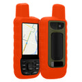 kwmobile Hülle für Garmin GPSMAP 66sr / GPSMAP 67 Schutzhülle - Hülle für GPS Handgerät - Case in Orange Orange  