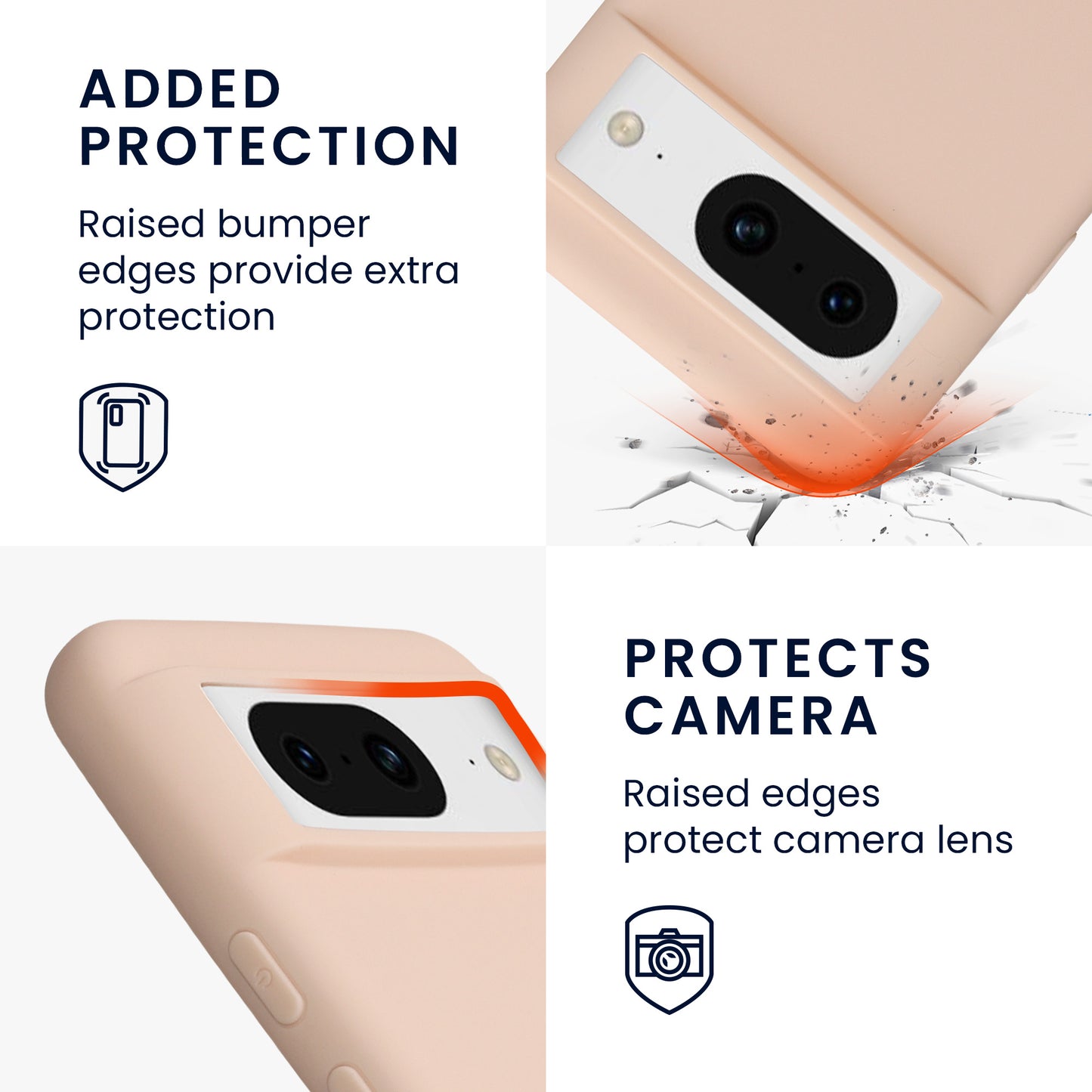 TPU Case for Google Pixel 8 in Luminous Yellow